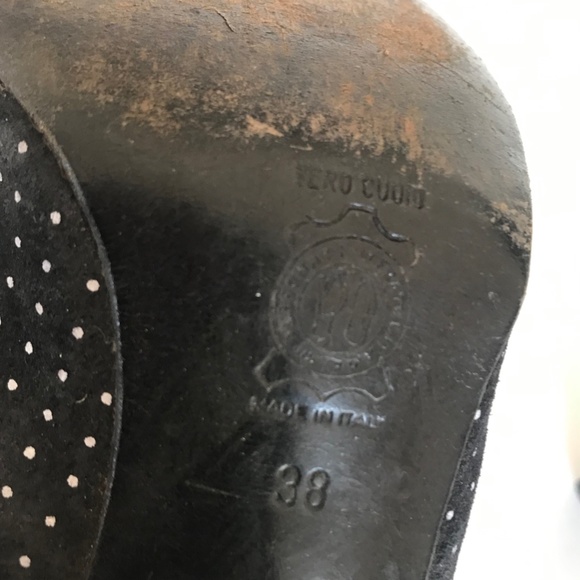 VINTAGE POLKA DOT HEELS - Picture 8 of 8